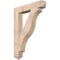 Ekena Millwork Funston Arts & Crafts Smooth Bracket, Douglas Fir, 5 1/2"W x 34"D x 46"H BKT06X34X46FST03SDF - alternate 1